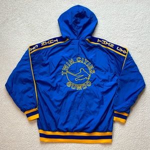 Vintage 90s In Play Twin Cities Gumdo Sleeve Monogrammed Windbreaker